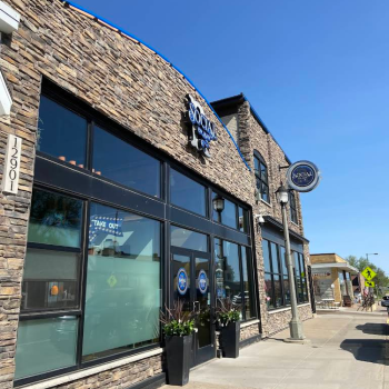 A storefront in Rogers. 